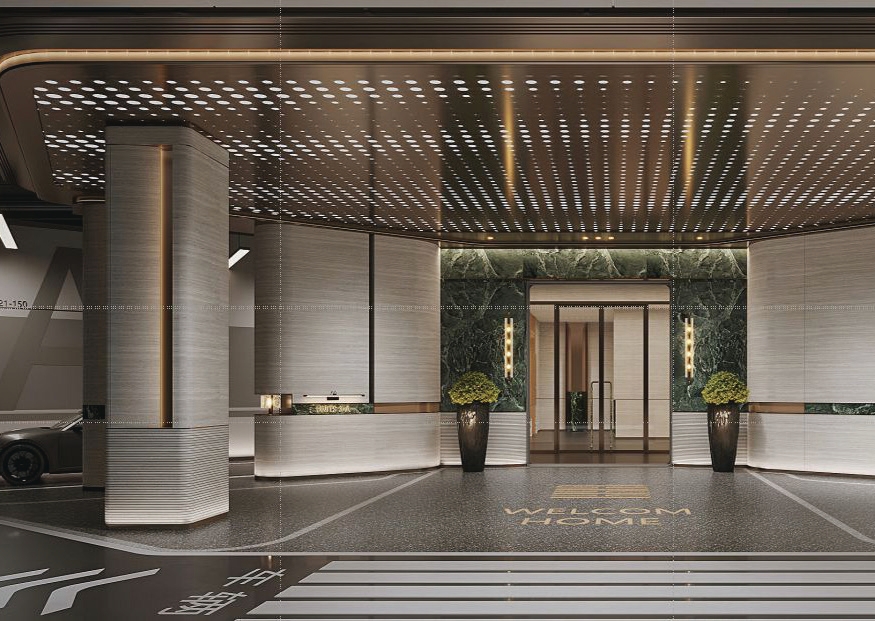 Residential Welcome Lobby