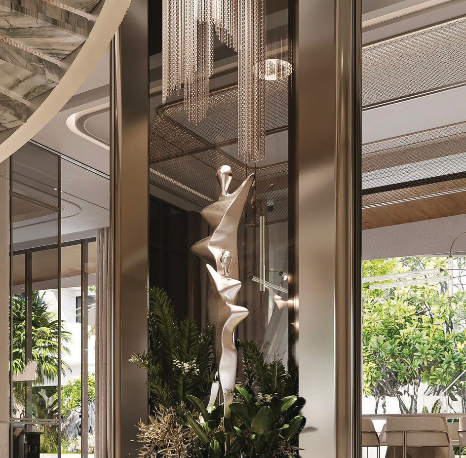 Sculpted Atrium