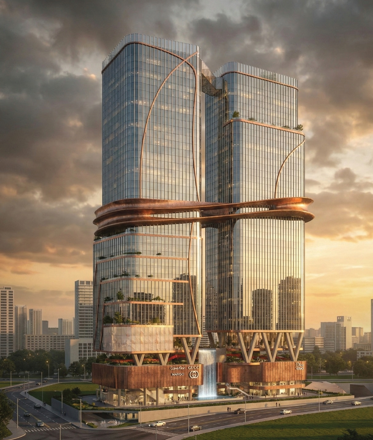 Golden Hour Landmark